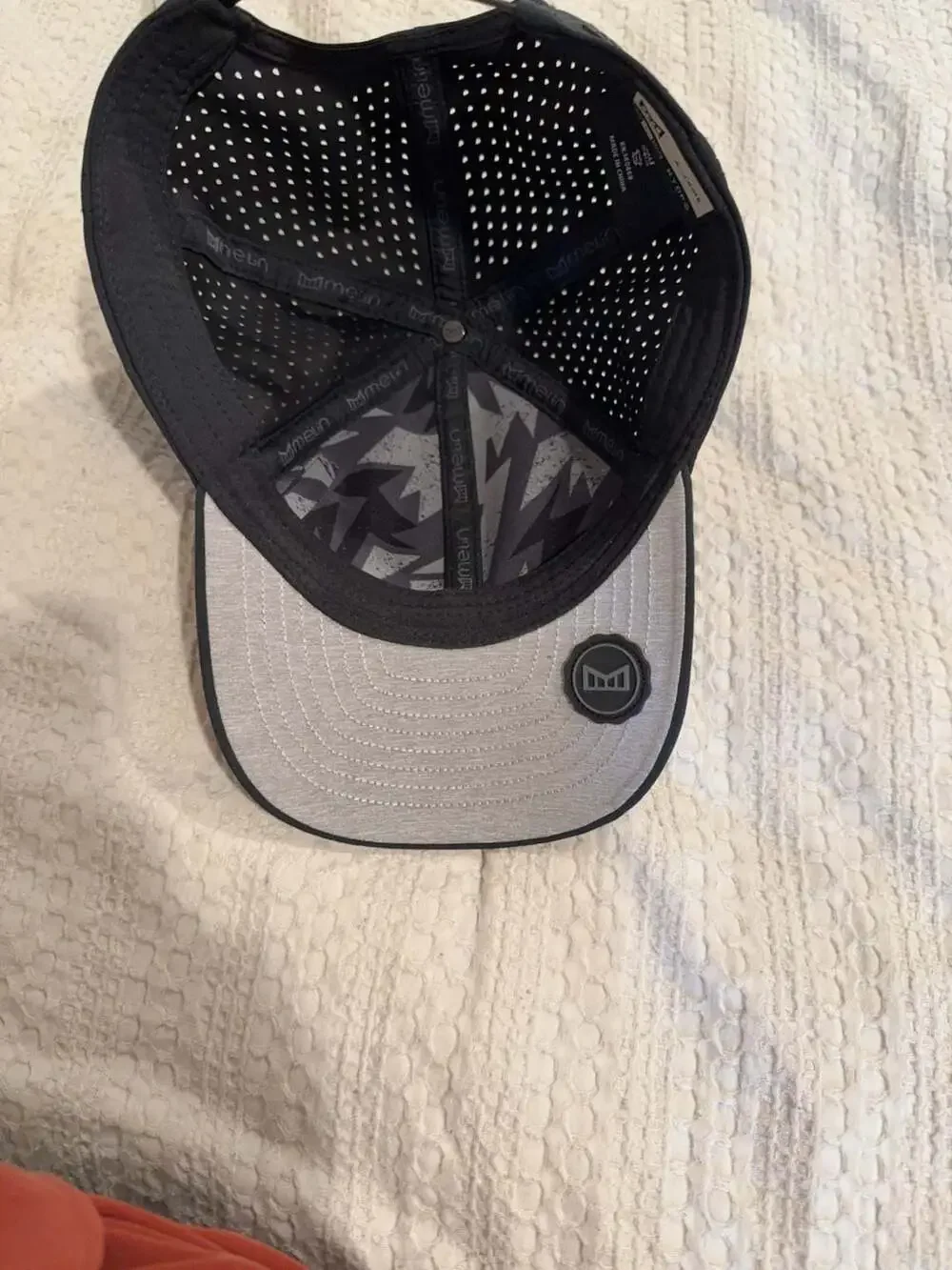 Men's Black Performance Baseball Hat - Breathable Sport Cap